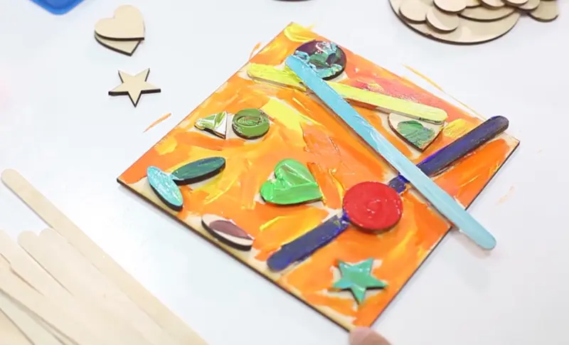 创意绘画《我的小怪兽》
